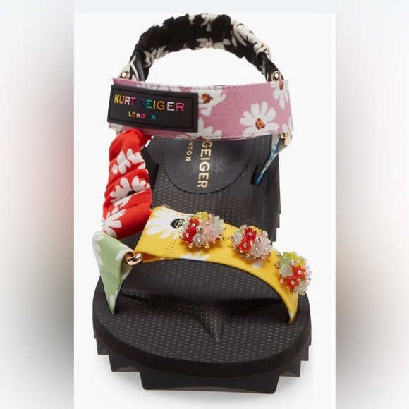 Kurt Geiger London Orion Platform Sandals - Picture 2 of 14